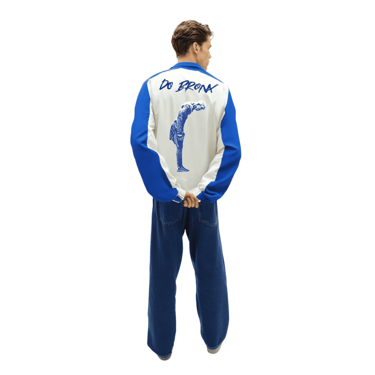Charles Oliveira x Brasil Windbreaker Blue