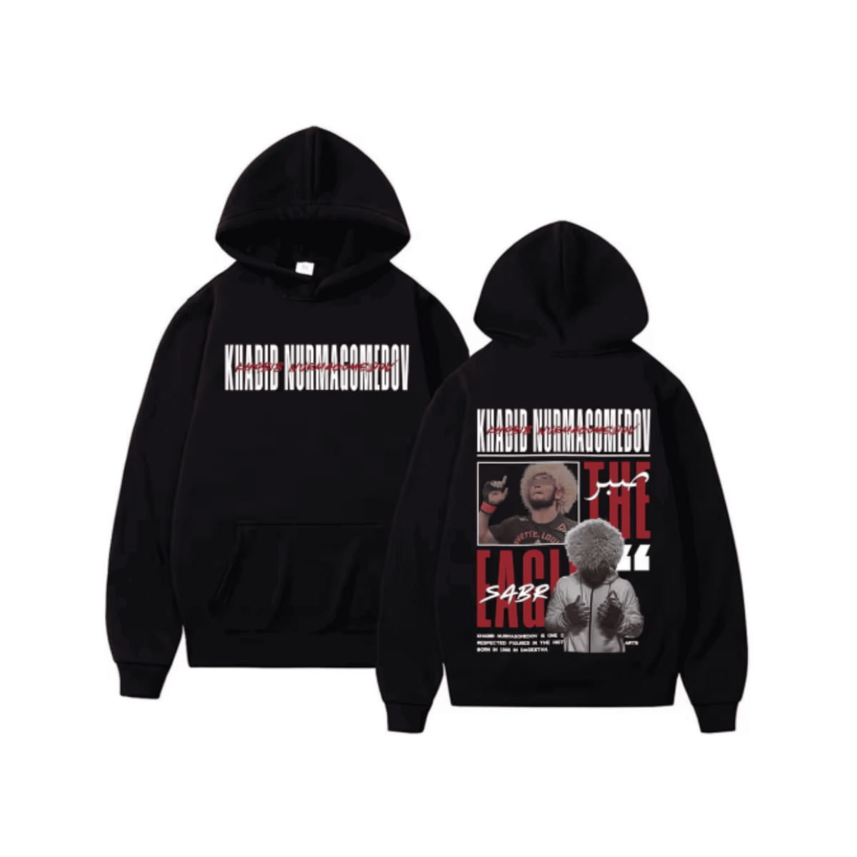 Khabib Nurmagomedov Hoodie Black