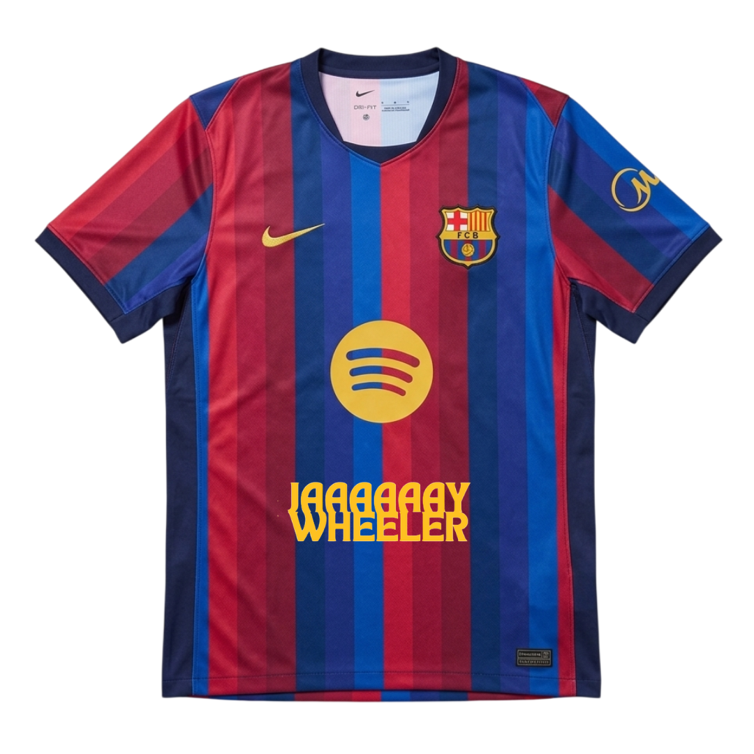 Camiseta Jay Wheeler x Barca